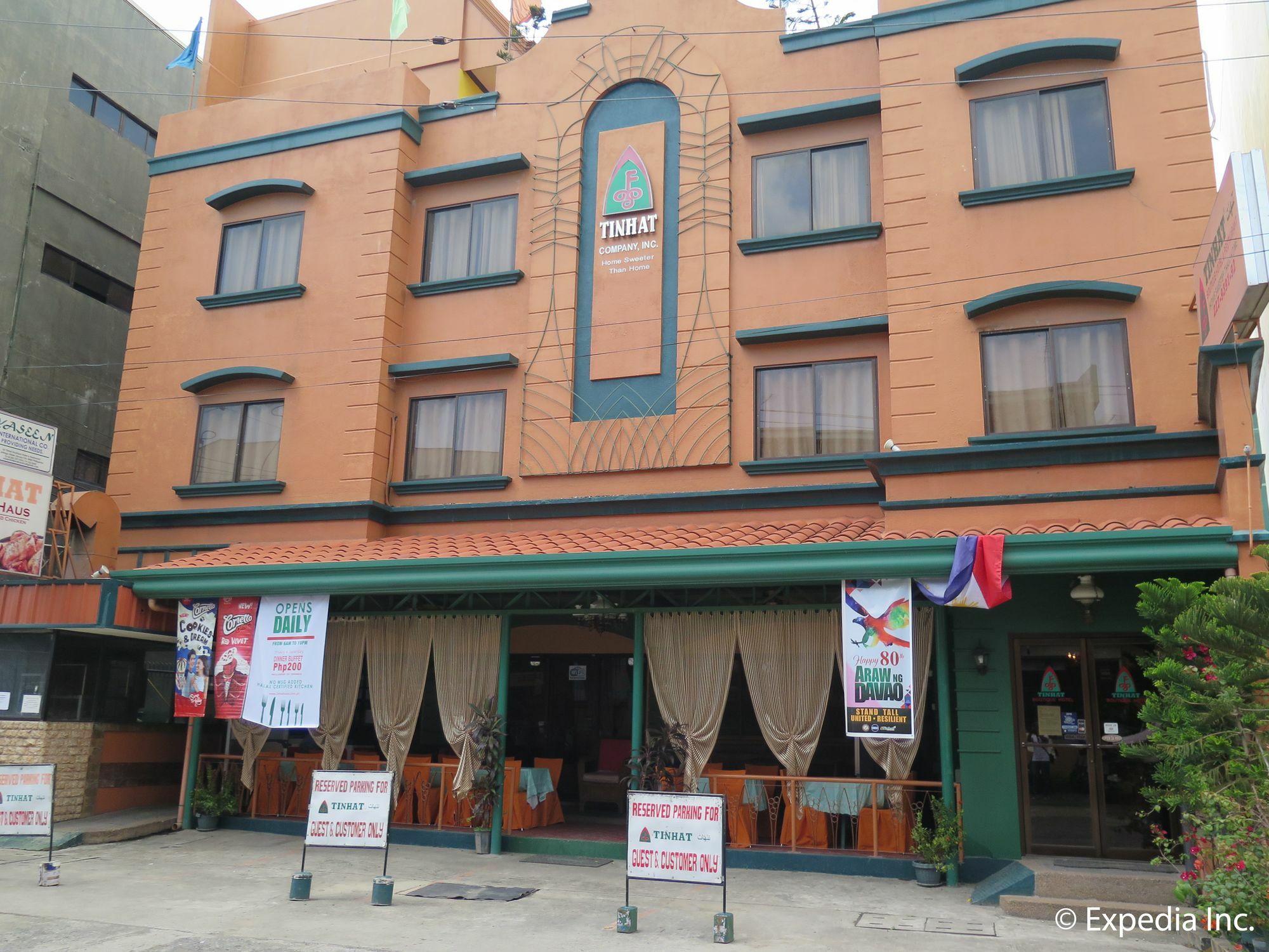 Tinhat Halal حلال Certified Boutique Hotel And Restaurant Davao City Eksteriør billede